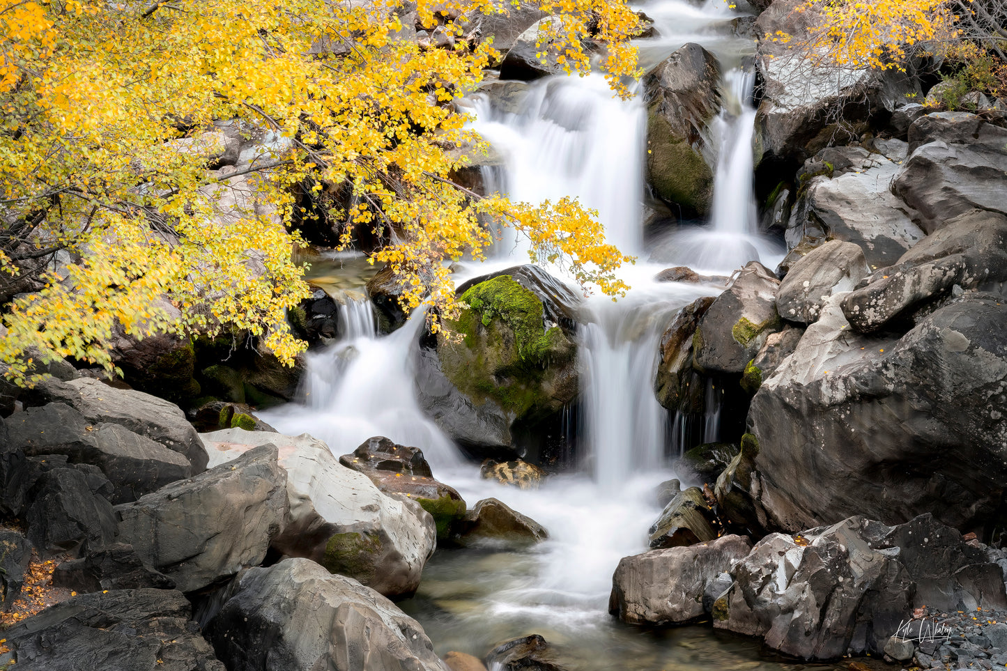 Title:    Autumn Cascade