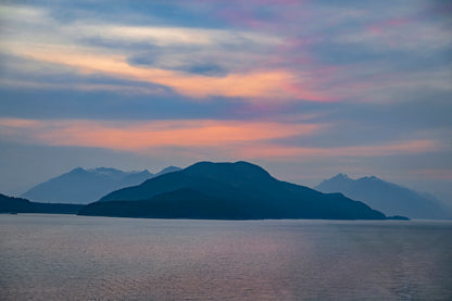 Title:    Chilkoot Inlet at Midnight